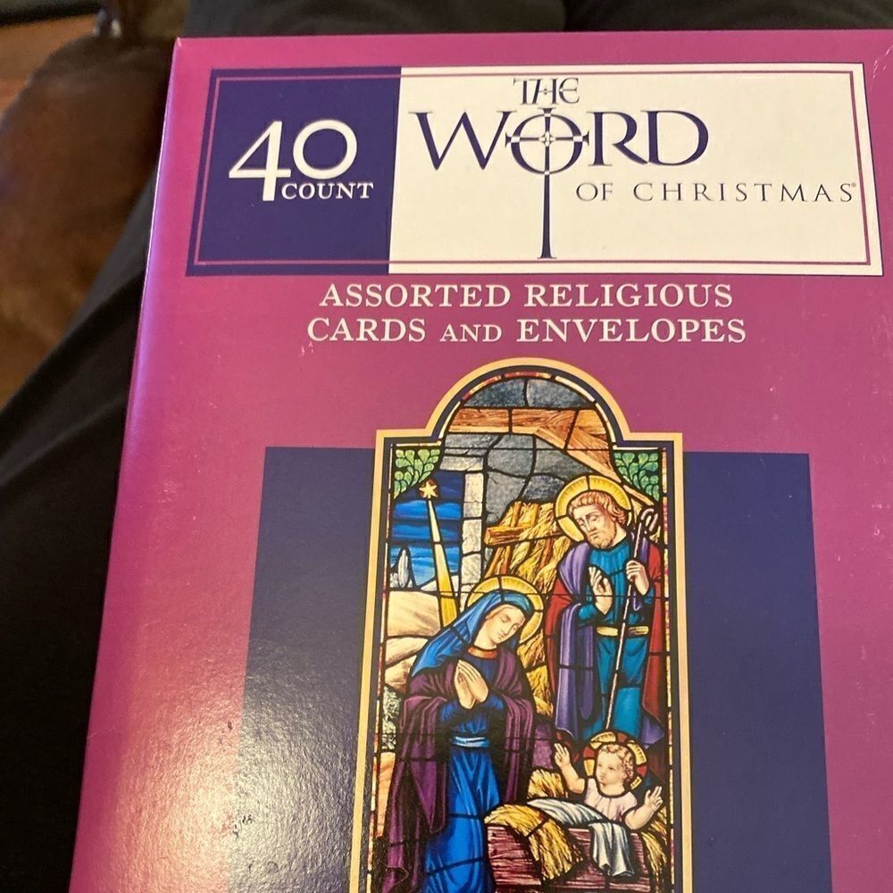 “The Word of Christmas “ Christian 40 Biblical Christmas Cards